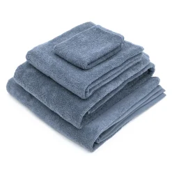 Serviette de bain en velours de coton bio éponge