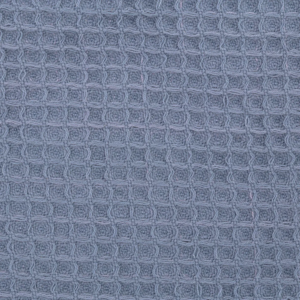 Serviette de bain gaufrée en velours de coton bio