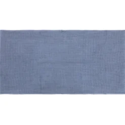 Serviette de bain gaufrée en velours de coton bio