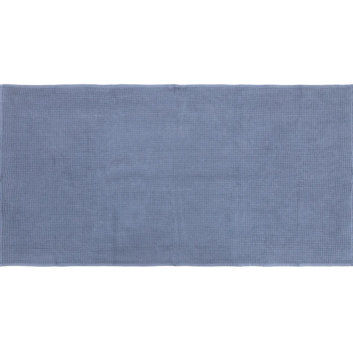 Serviette de bain gaufrée en velours de coton bio