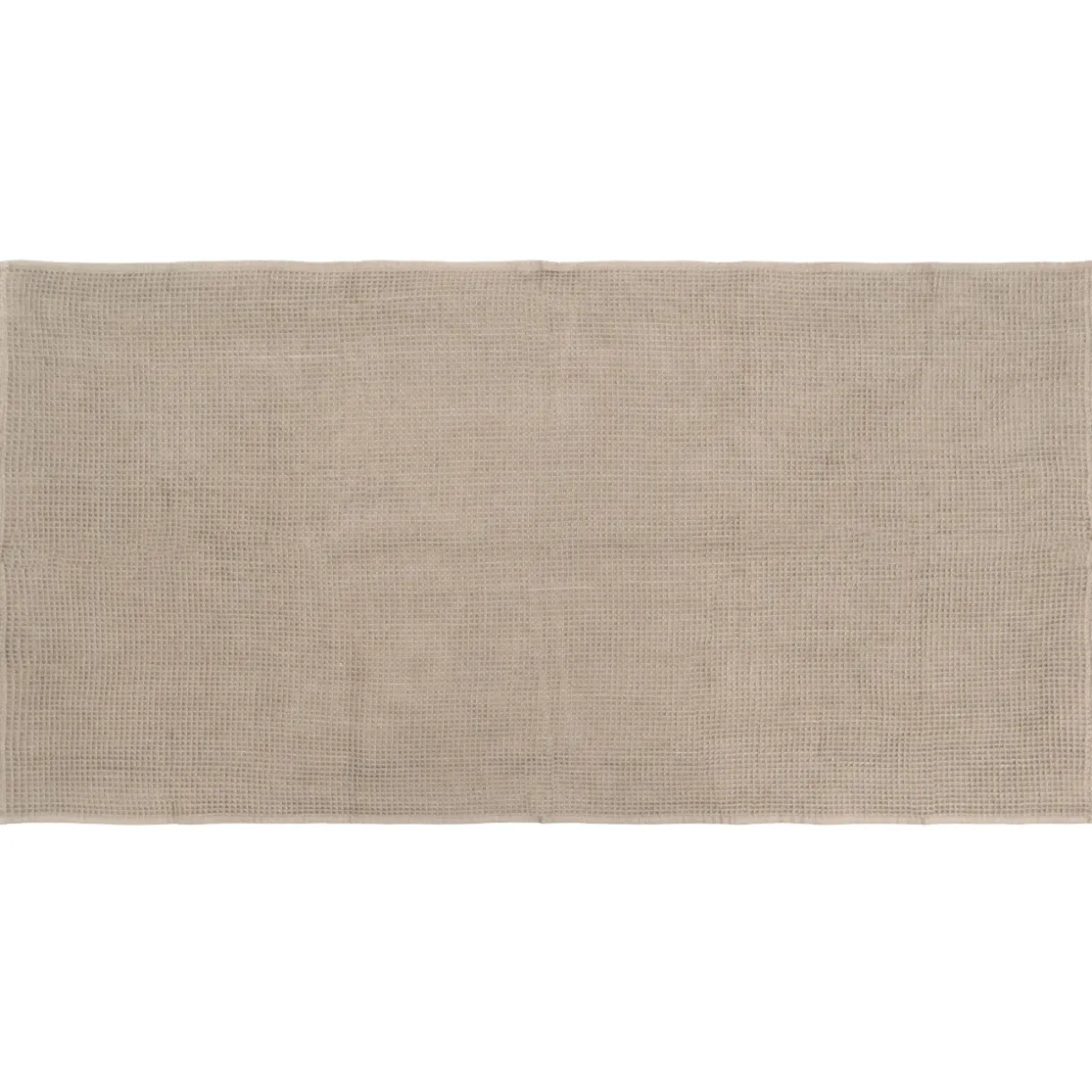 Serviette de bain gaufrée en velours de coton bio