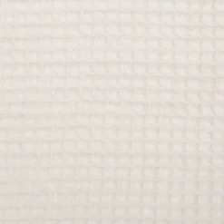 Serviette gaufrée pour le visage en velours de coton bio