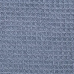 Serviette gaufrée pour le visage en velours de coton bio