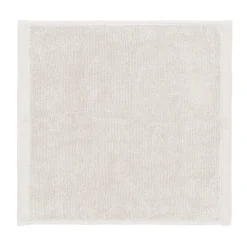 Serviette pour le visage en velours de coton bio éponge