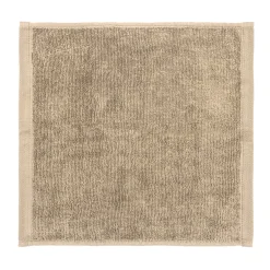 Serviette pour le visage en velours de coton bio éponge