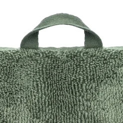 Serviette pour le visage en velours de coton bio éponge