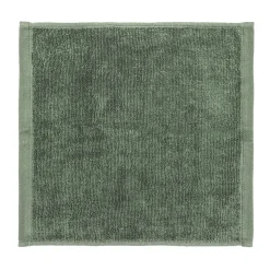 Serviette pour le visage en velours de coton bio éponge