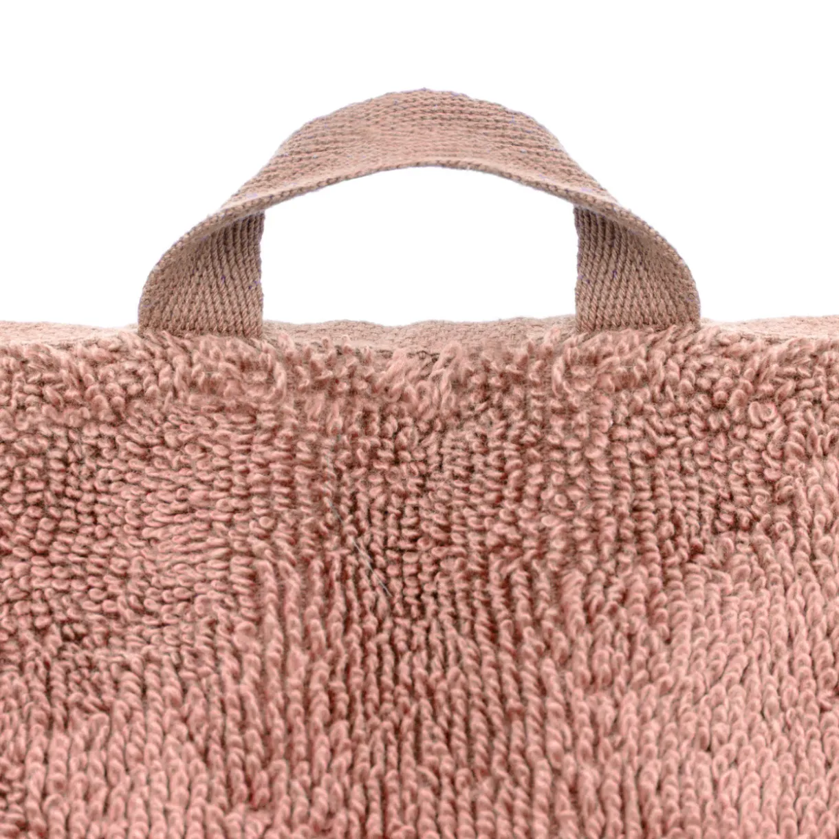 Serviette pour le visage en velours de coton bio éponge