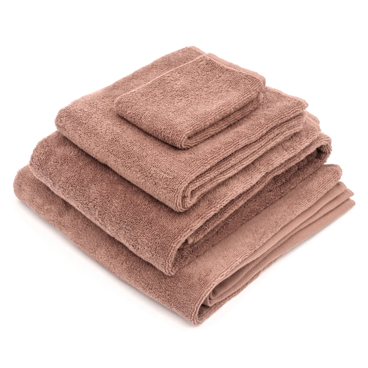 Serviette pour le visage en velours de coton bio éponge