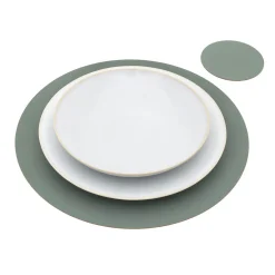 Set de table en cuir recyclé - Eukalyptus