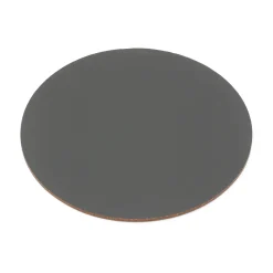 Set de table en cuir recyclé - Graphite