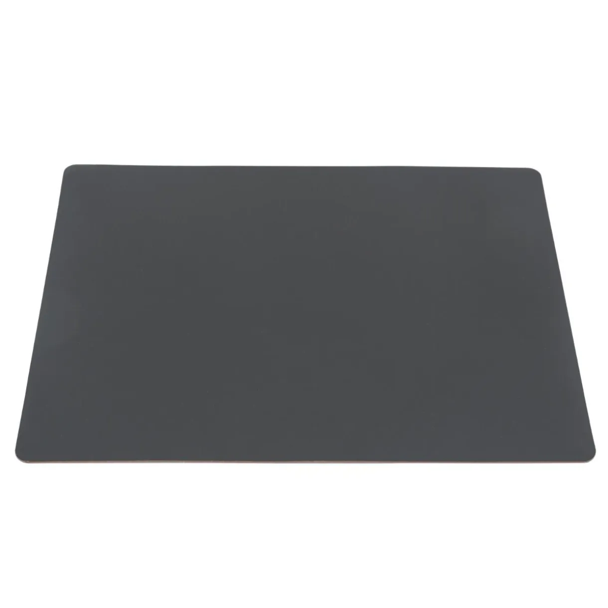 Set de table en cuir recyclé - rectangulaire, Graphite