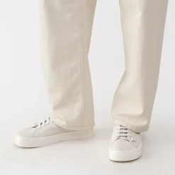 Sneakers basses en cuir pour homme