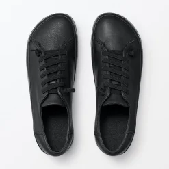 Sneakers basses en cuir pour homme