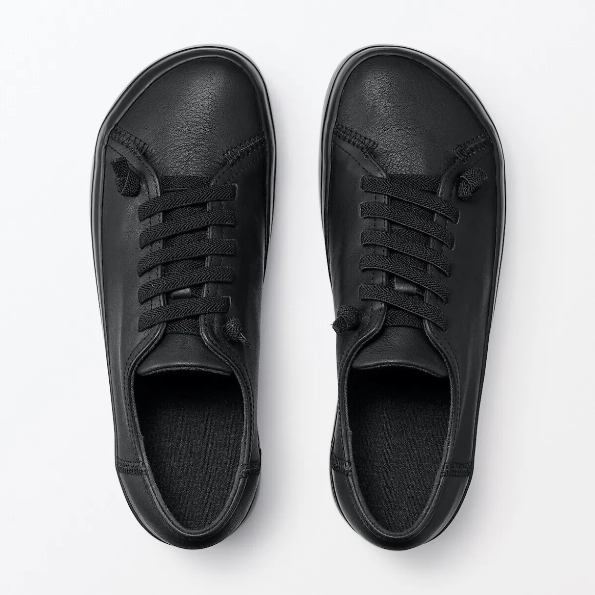 Sneakers basses en cuir pour femme