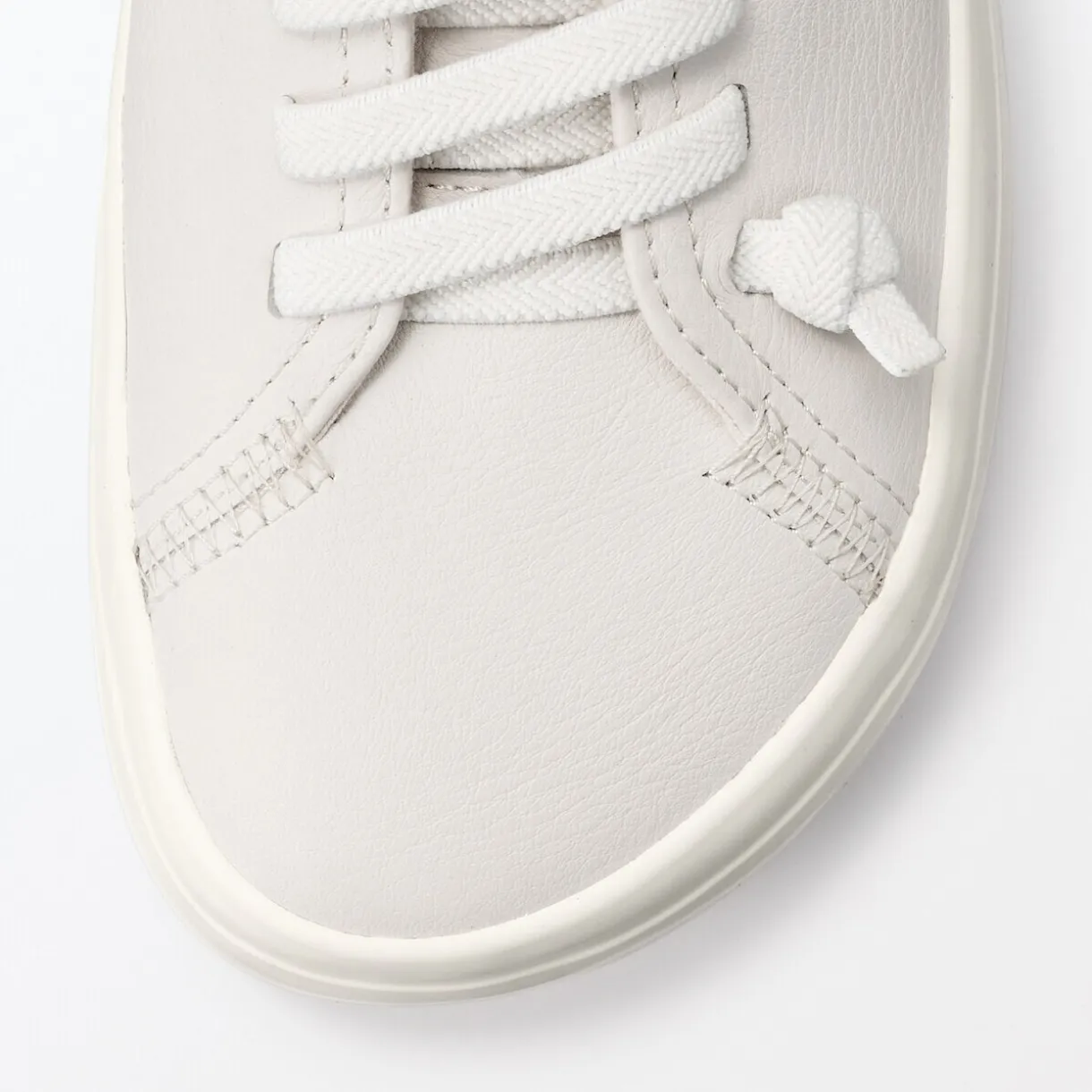 Sneakers basses en cuir pour femme