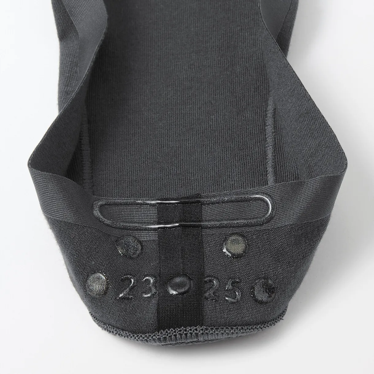 Socquettes à faible hauteur avec prise pour le talon femme