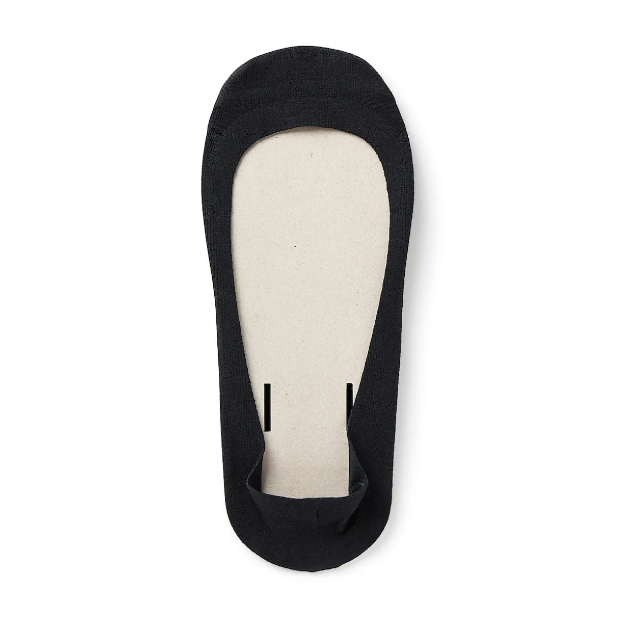 Socquettes à faible hauteur avec prise pour le talon femme