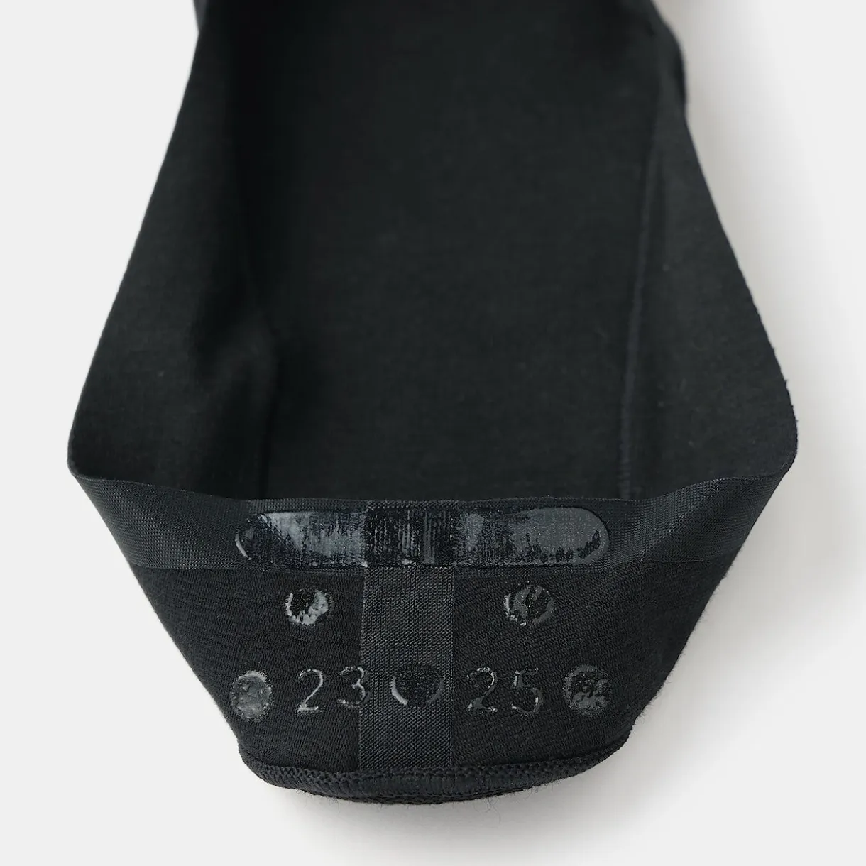 Socquettes à faible hauteur avec prise pour le talon femme