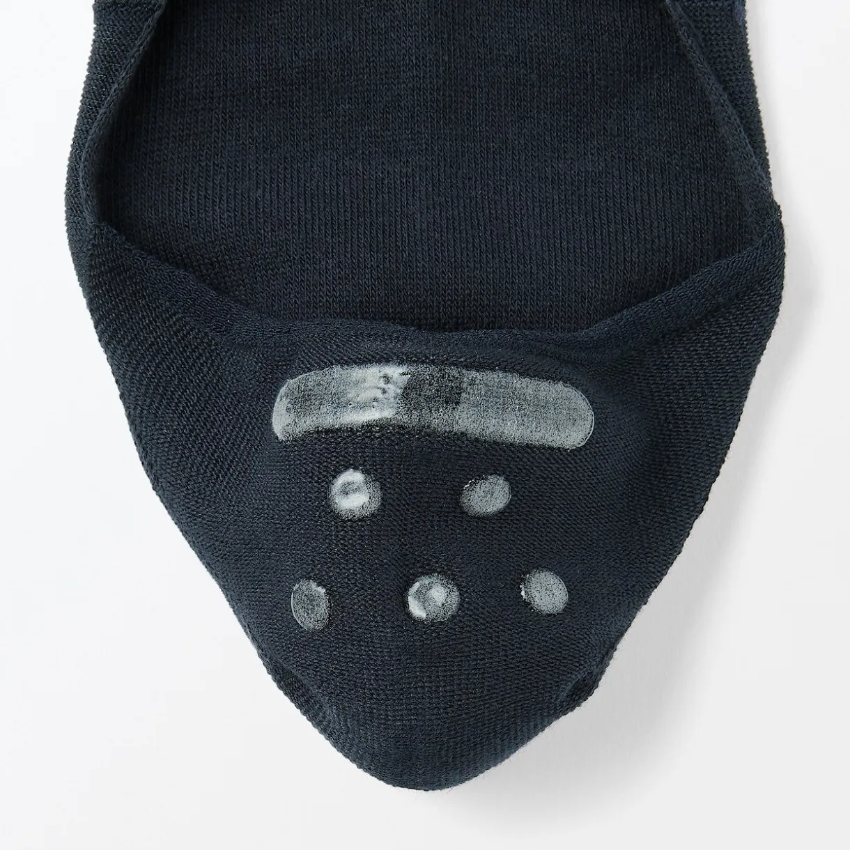 Socquettes fines invisibles avec grip au talon pour homme