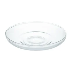Sous‐tasse en verre résistant