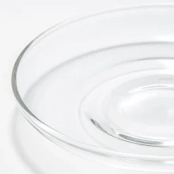 Sous‐tasse en verre résistant
