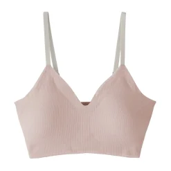 Soutien-gorge côtelé Soft Touch confortable pour femme