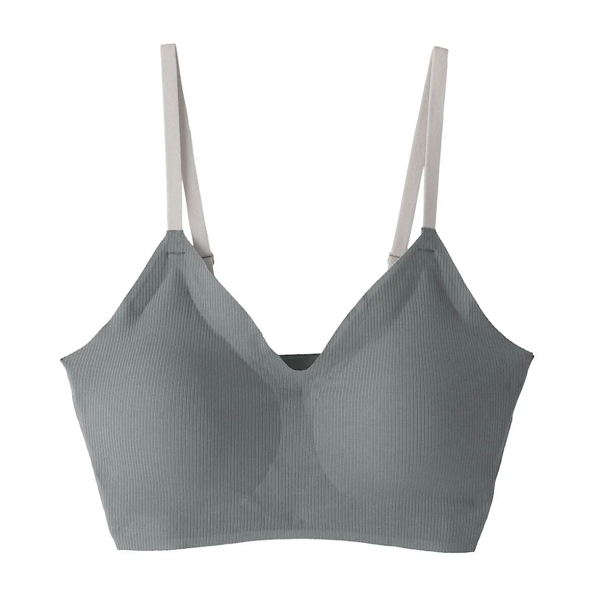 Soutien-gorge côtelé Soft Touch confortable pour femme