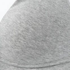 Soutien‐gorge plongeant sans armature en mélange de coton pour femme