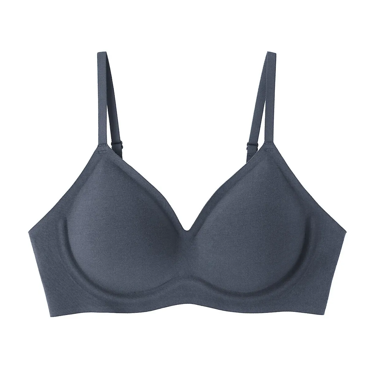 Soutien-gorge sans armature en mélange de coton pour femme