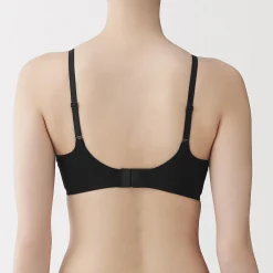 Soutien-gorge sans armature en mélange de coton pour femme