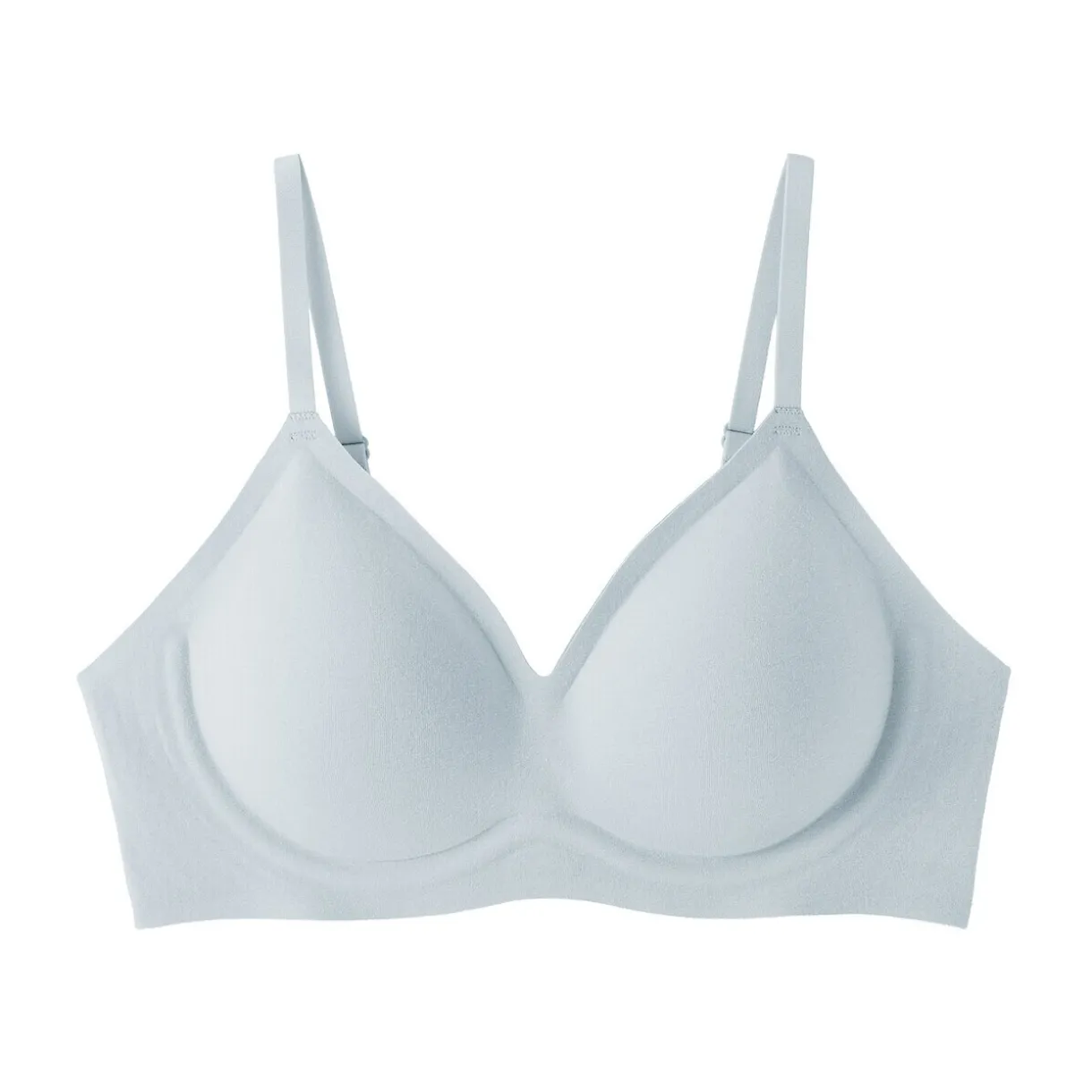 Soutien-gorge sans armature en mélange de coton pour femme