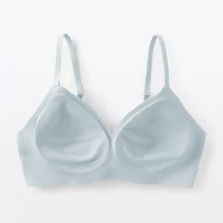Soutien-gorge sans armature en mélange de coton pour femme