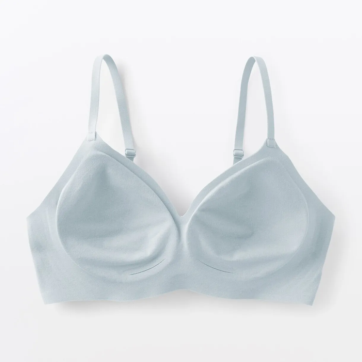 Soutien-gorge sans armature en mélange de coton pour femme