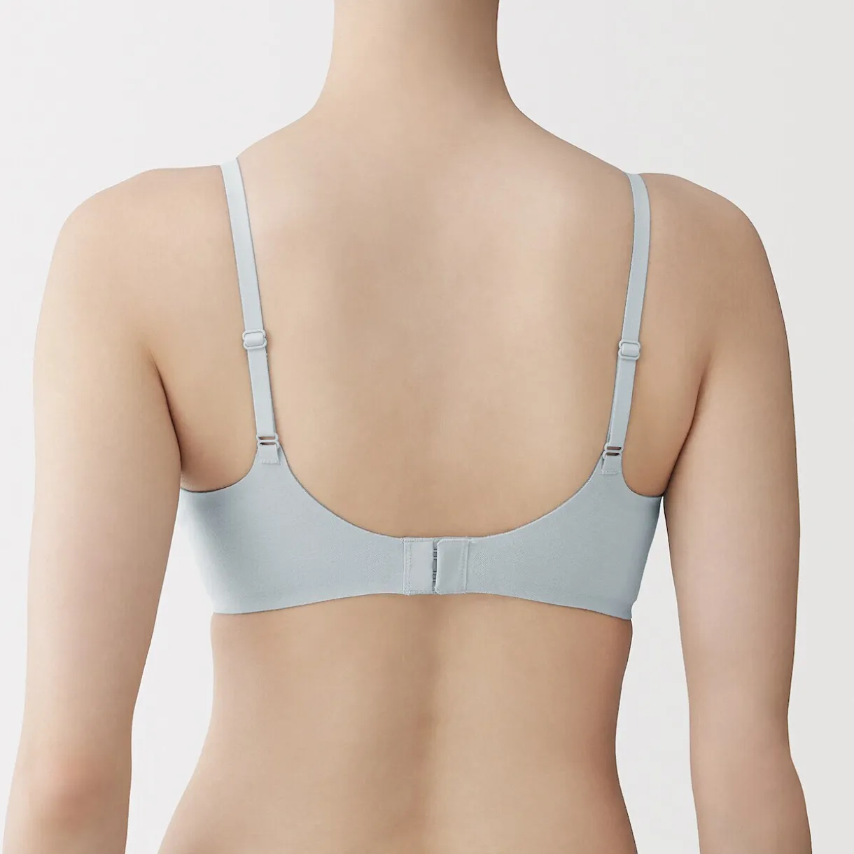 Soutien-gorge sans armature en mélange de coton pour femme