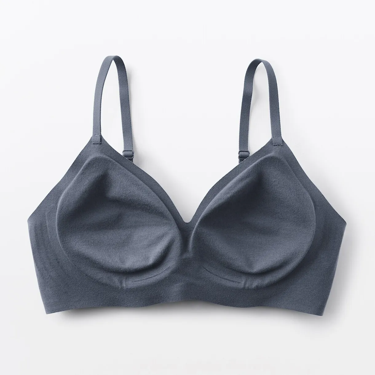Soutien-gorge sans armature en mélange de coton pour femme