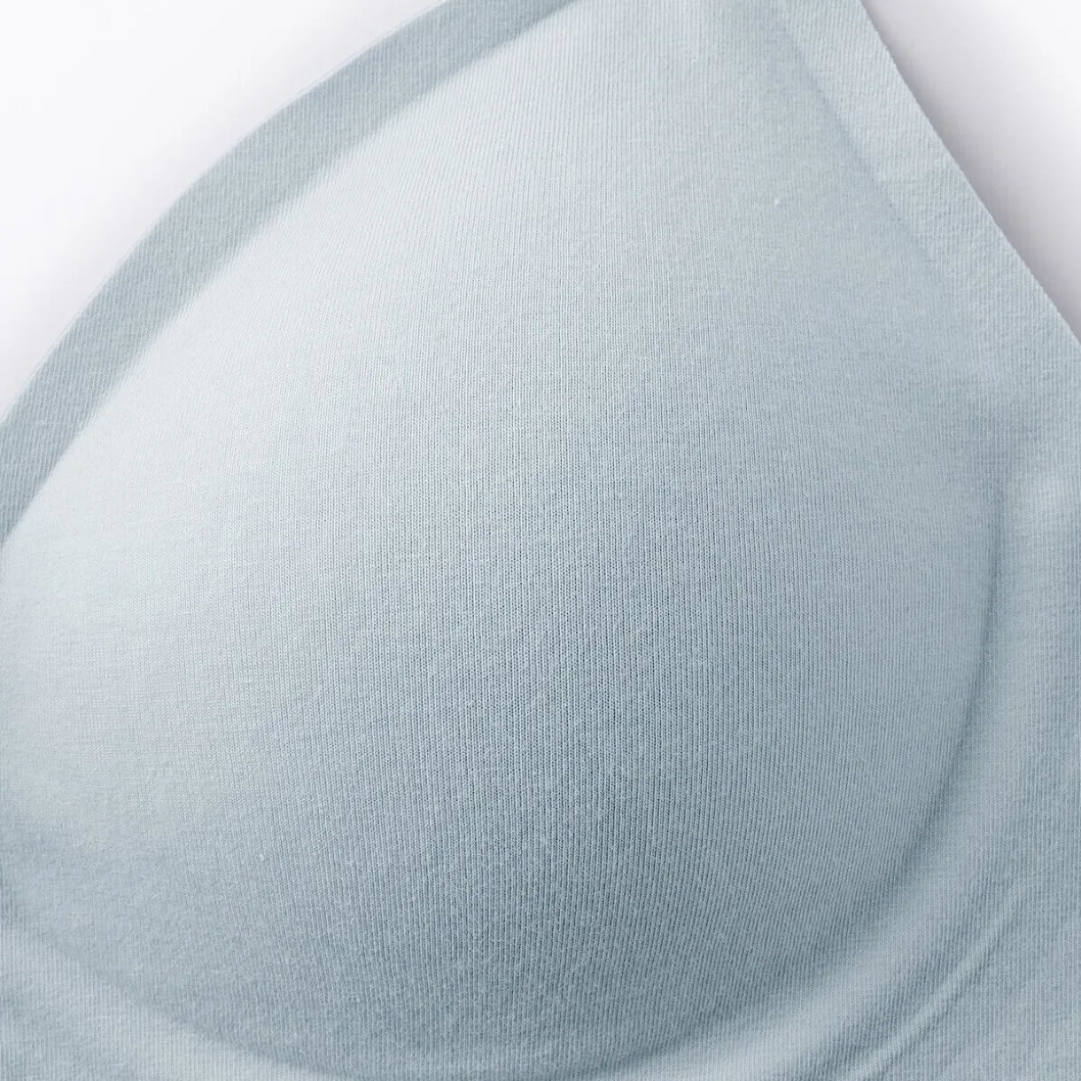 Soutien-gorge sans armature en mélange de coton pour femme