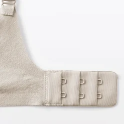 Soutien-gorge sans armature en mélange de coton pour femme