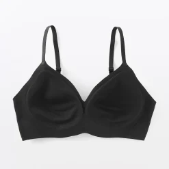 Soutien-gorge sans armature en mélange de coton pour femme