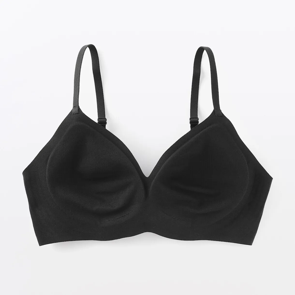 Soutien-gorge sans armature en mélange de coton pour femme