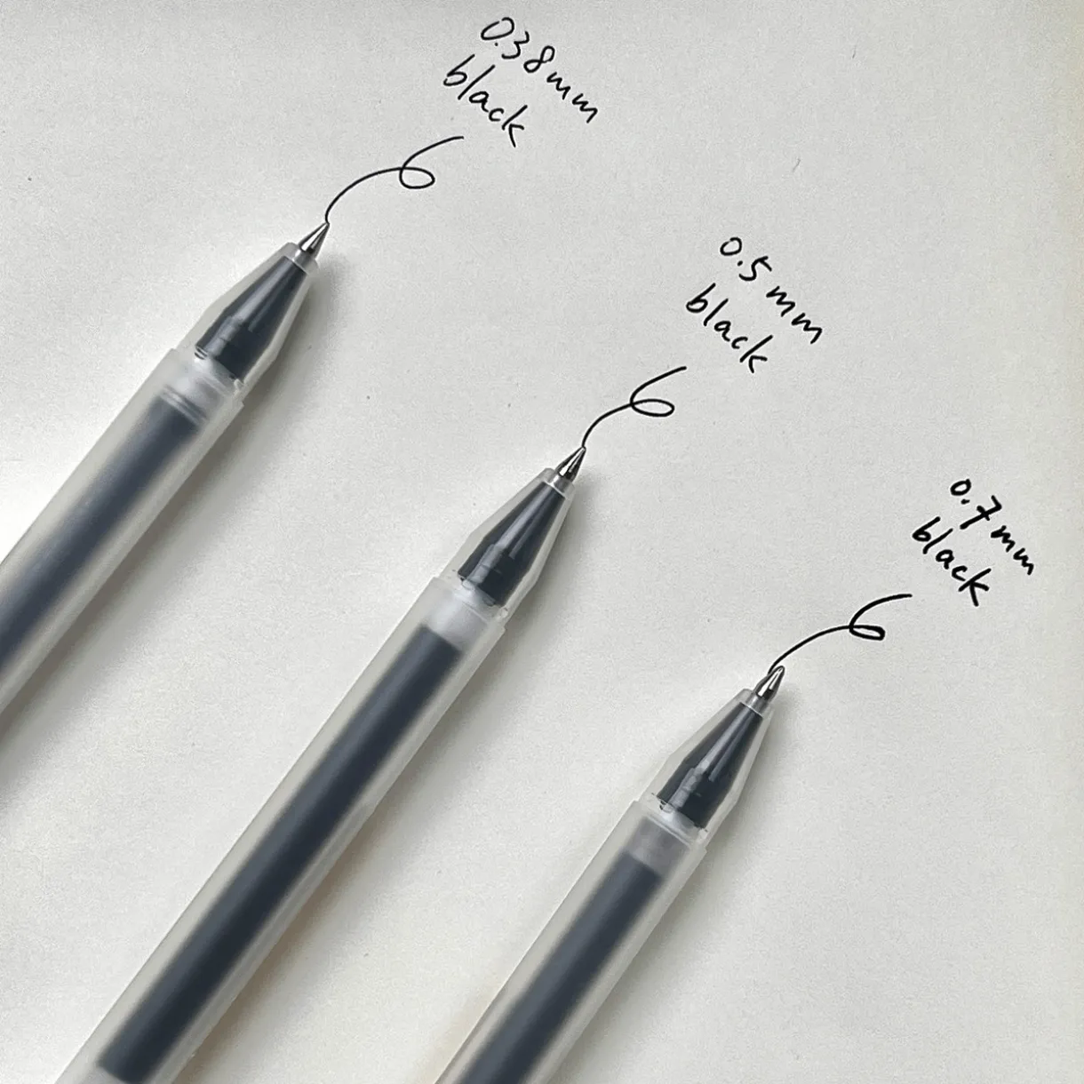 Stylo à bille à encre gel 0,5 mm