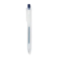 Stylo à bille rétractable à encre gel tracé fluide ‐ 0.3mm