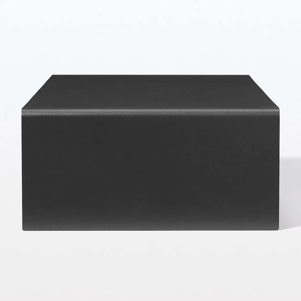 Support d'écran en acier avec tiroir ‐ large