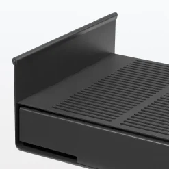 Support d'écran en acier avec tiroir ‐ large