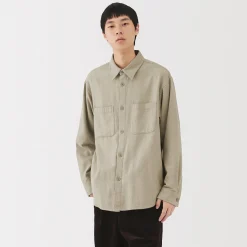 Surchemise en flanelle brossée homme