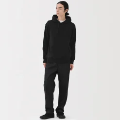 Sweatshirt à capuche en coton mélangé pour homme