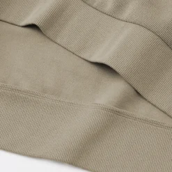 Sweat-shirt à col ras du cou et à double tricot pour homme