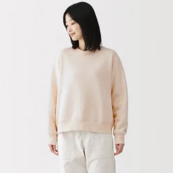 Sweat-shirt en coton mélangé pour femme