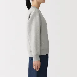 Sweat-shirt en coton mélangé pour femme
