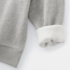 Sweat-shirt en coton mélangé pour femme